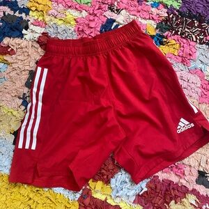 Adidas Kids' Bright Red Shorts